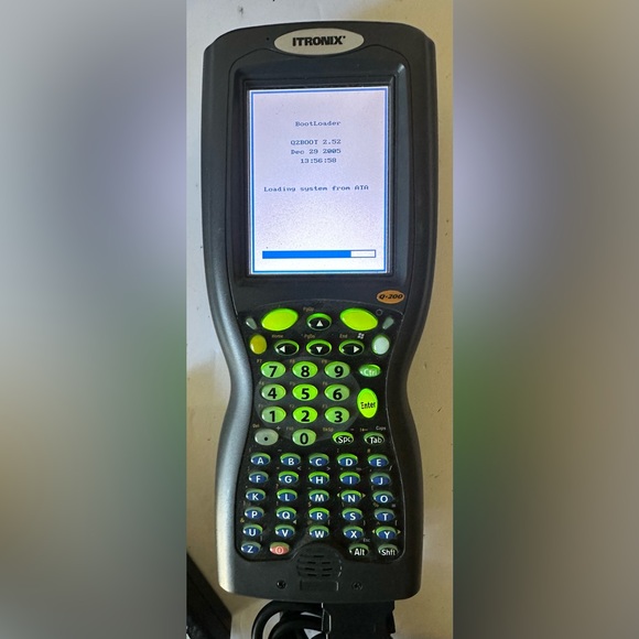 Itronix GoBook Q200 Ultra Rugged Model IX100X Handheld PDA Pocket PC No AC PWR - Picture 8 of 16